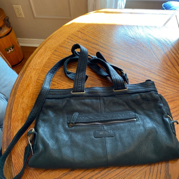 Leather Foldover bag by Gas Styling - Picture 4 of 16